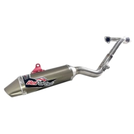 Ponteira e Curva de Escape Tornado 250 Belparts Bpa Bronze