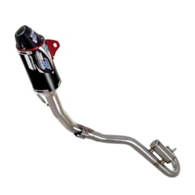 Segunda imagem do produto Ponteira e Curva De Escape Tornado Protork Powercore 3 Preto