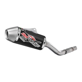 Segunda imagem do produto Ponteira e Curva de Escape Ttr 230 Belparts Bhp Pro Short Preto