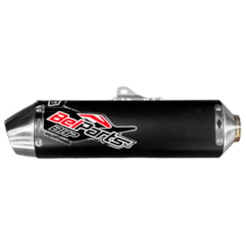 Segunda imagem do produto Ponteira e Curva de Escape Xre 300 Belparts Bhp Preto