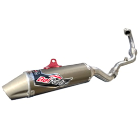 Ponteira e Curva de Escape Xtz 250 Lander 06/22 Belparts Bronze