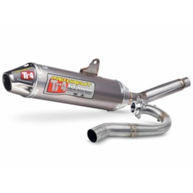 Ponteira e Curva de Escape Yzf 250 03/06 - Wrf 250 03/06 Pro Circuit Ti-4 Titanio