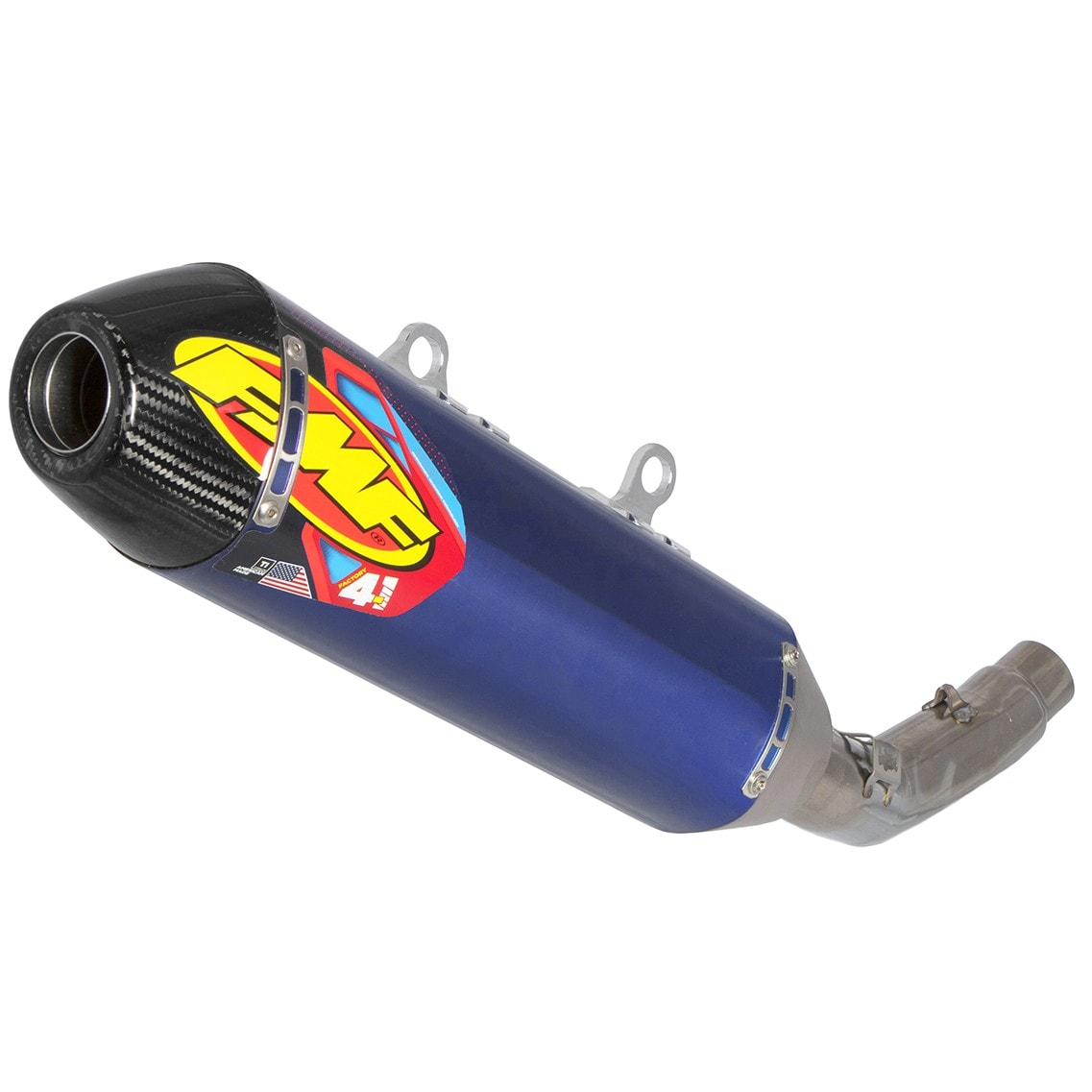 Ponteira Ktm 250 Sxf 19/20 Xcf 19/21 Fmf F4.1 Azul