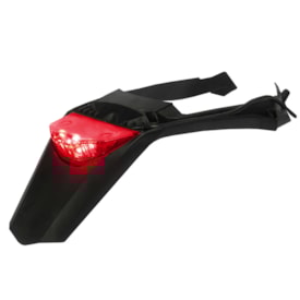 Porta Placa Ktm 250 Excf 17/19 - 350 Excf 17/19 Amx - Led Vermelho