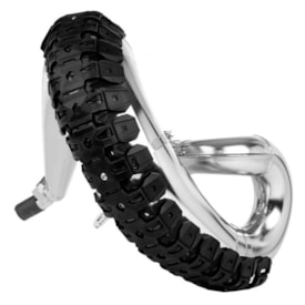 Protetor Curva de Escape 2 Tempos Polisport Universal Preto