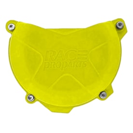 Protetor Da Tampa De Embreagem Race Pro Parts Ktm 250 / 350 4 Tempos Amarelo