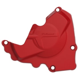 Protetor da Tampa de Magneto Crf 250 10/17 Polisport Vermelho
