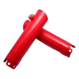 Protetor de Bengala Crf 250r - Crf 450r Amx Fechado Vermelho