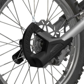 Segunda imagem do produto Protetor de Bengala e Disco de Freio Crf 250f - Crf 300f - Tornado Anker Preto