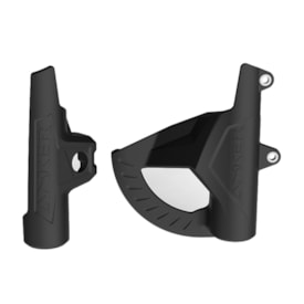 Protetor de Bengala e Disco de Freio Crf 250f - Crf 300f - Tornado Anker Preto