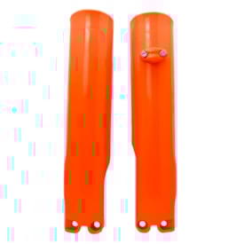 Protetor de Bengala Husqvarna 14/22 - Gasgas 21/22 - Mxf 18/22 Amx Fechado Laranja