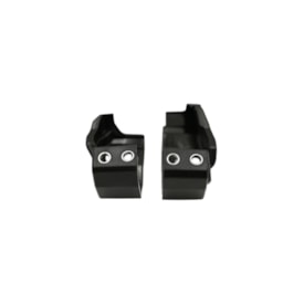 Segunda imagem do produto Protetor de Bengala Klx 300r 450r Inferior Amx Preto