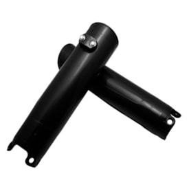 Protetor de Bengala Ktm 125 250 300 350 450 Exc Excf 08/15 Amx Fechado Preto