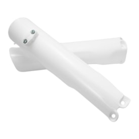 Segunda imagem do produto Protetor de Bengala Ktm 150 250 300 350 450 Exc Excf 16/23 Amx Fechado Branco