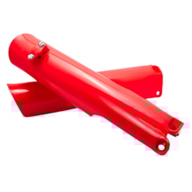 Segunda imagem do produto Protetor de Bengala Ktm 150 250 300 350 450 Exc Excf 16/23 Amx Fechado Vermelho