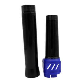 Segunda imagem do produto Protetor de Bengala Superior Motos Importadas Amx Preto Azul