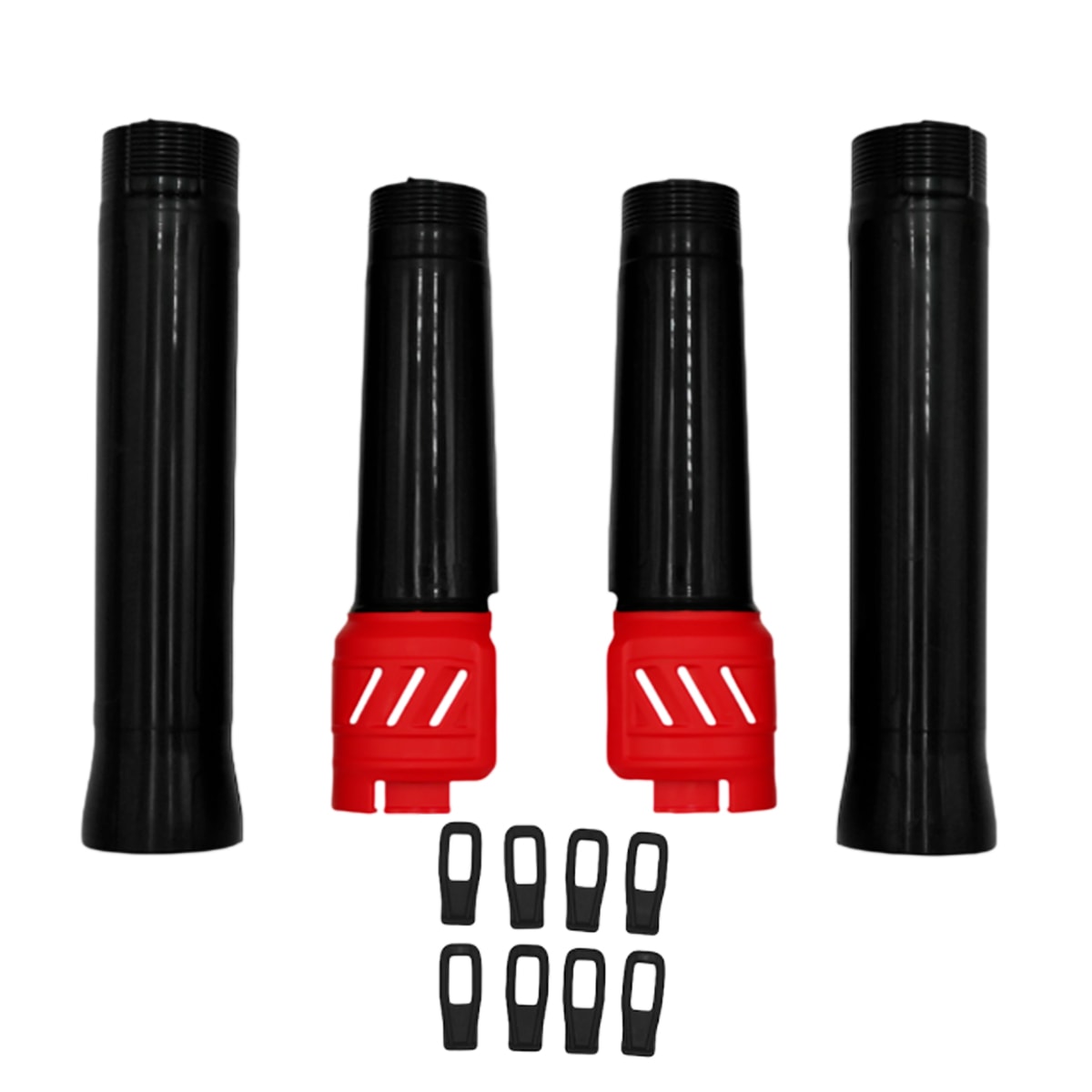 Protetor de Bengala Superior Motos Importadas Amx Preto Vermelho