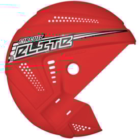 Protetor De Disco De Freio Dianteiro Circuit Ii Vermelho