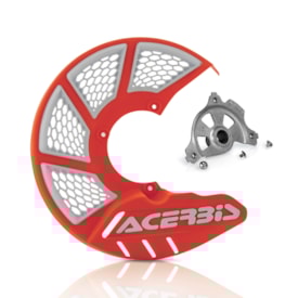Protetor de Disco de Freio Dianteiro Ktm Sx 04/14 - Sxf 04/14 Acerbis Laranja Com Suporte