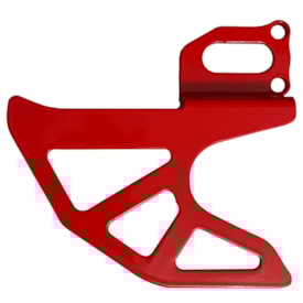 Protetor De Disco Freio Traseiro Crf 250f Cwp Aço Vermelho