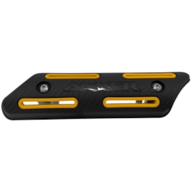 Protetor de Escape Anker 4 Tempos Carbon Laranja