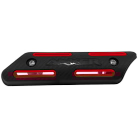 Protetor de Escape Anker 4 Tempos Carbon Vermelho