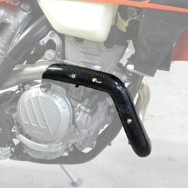 Segunda imagem do produto Protetor de Escape Ktm 350 Excf 20/23 - Gasgas Ecf 350 21/23 Start Racing Carbono