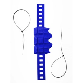 Segunda imagem do produto Protetor De Escape Universal Lizard Azul