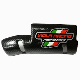 Protetor de Escape Viola Racing Carbono
