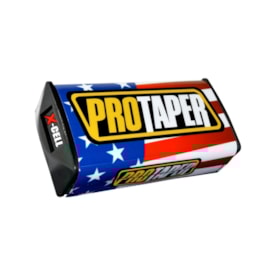 Protetor de Guidão Fatbar Protaper X-Cell Usa Azul Vermelho