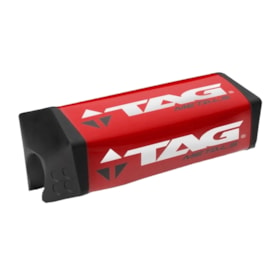 Protetor de Guidão Pinnacle Tag Fat Bar Vermelho