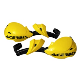 Protetor de Mão Acerbis Rally 28mm Amarelo Preto