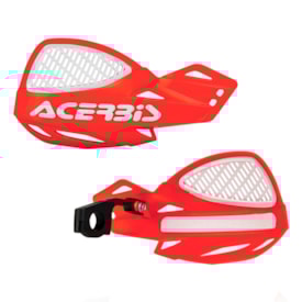 Protetor de Mão Acerbis Uniko Vented Mx Laranja Branco