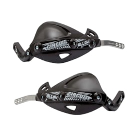 Protetor de Mão Alma Alumínio Circuit Preto