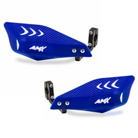 Protetor de Mão Amx Wing Carbon Azul Branco