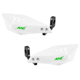 Protetor de Mão Amx Wing Carbon Branco Verde