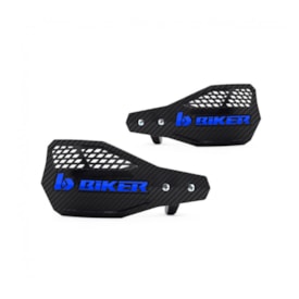Protetor de Mão Biker A1r Carbon Preto Azul
