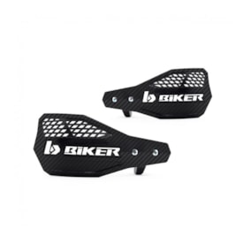 Protetor de Mão Biker A1r Carbon Preto Branco
