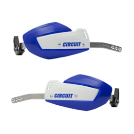 Protetor De Mão Circuit Alloy Bicomp Branco Azul