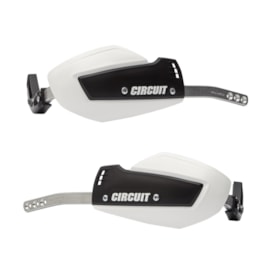 Protetor De Mão Circuit Alloy Bicomp Branco Preto