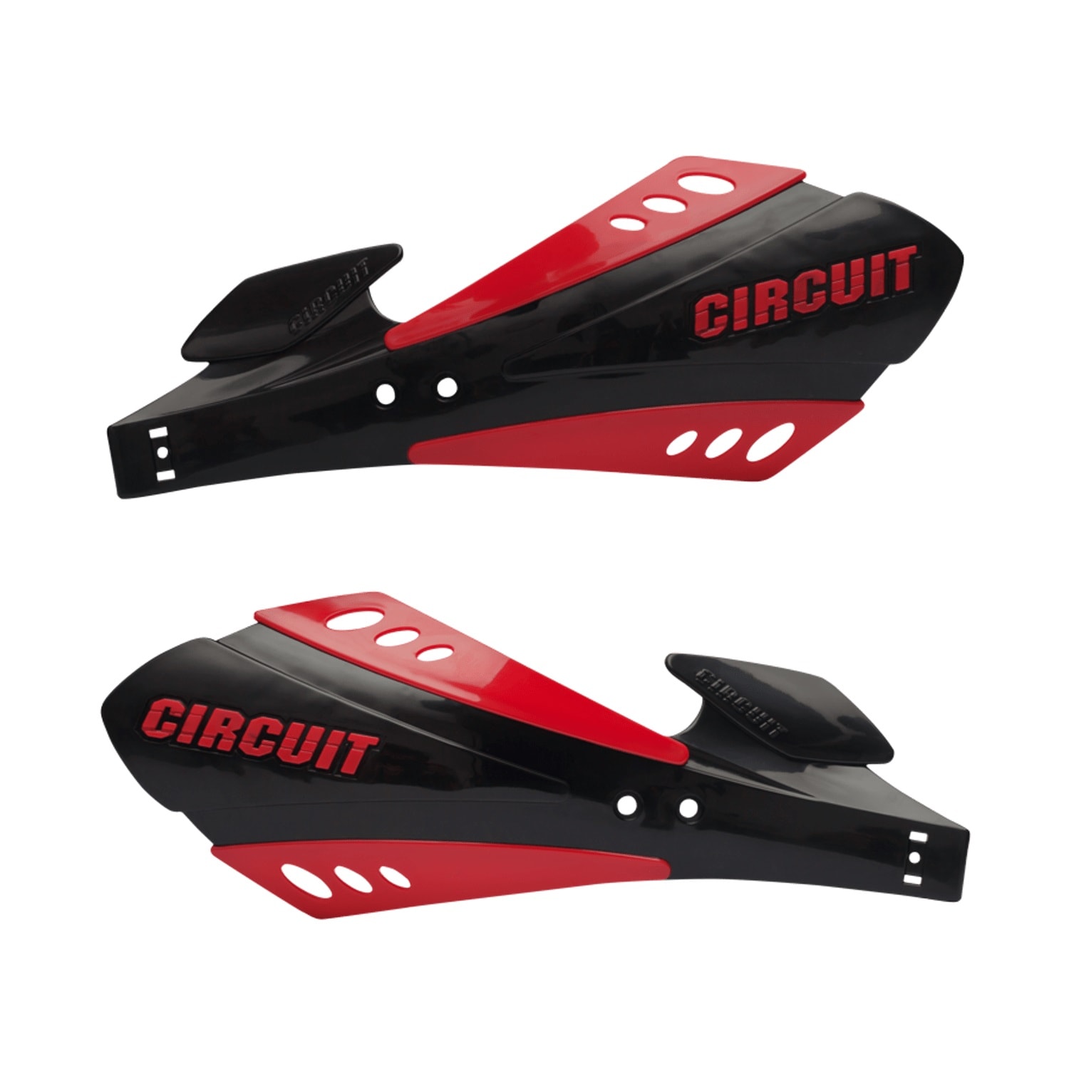 Protetor De Mão Circuit Sx Cicomp Preto Vermelho