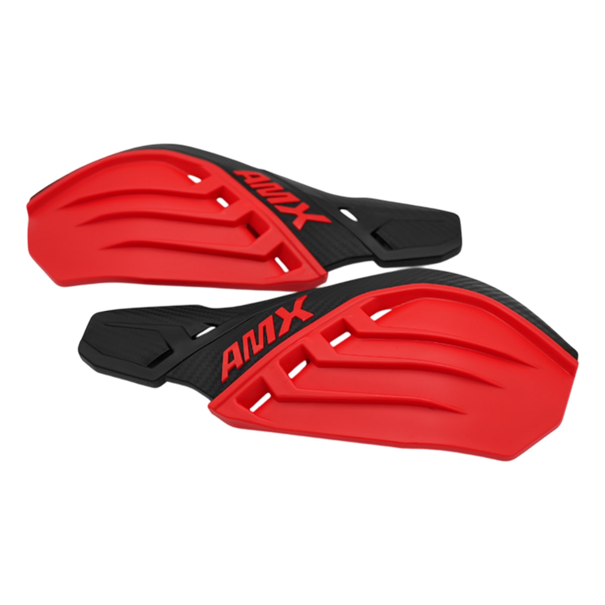 Segunda imagem do produto Protetor de Mão Crf 230f - Crf 250f - Crf 300f Amx Snake Vision Vermelho Preto