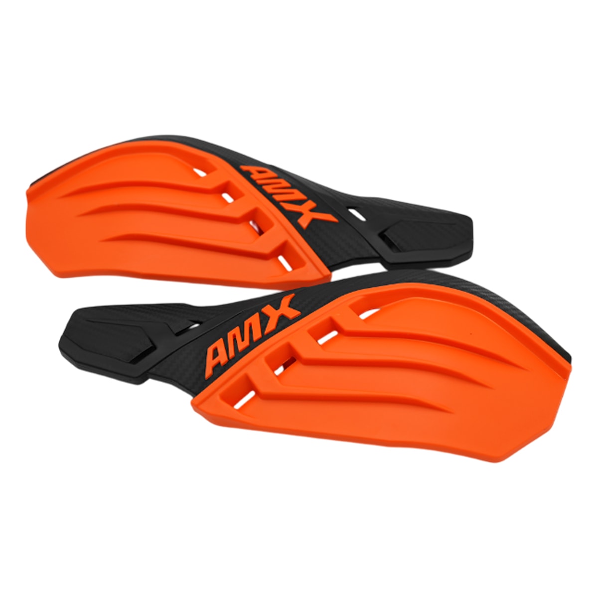 Segunda imagem do produto Protetor de Mão Crf 250rx 18/20 - Crf 450rx 17/20 Amx Snake Vision Laranja Preto