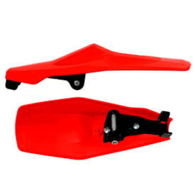 Protetor de Mão Gasgas 250 300 350 450 Ec Ecf 21/23 Amx Snake Hx Vermelho