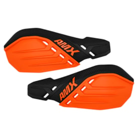 Protetor de Mão Ktm 125 150 250 350 450 Sx Sxf 12/15 Amx Snake Vision Laranja Preto
