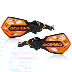 Protetor de Mão Ktm - Sherco Acerbis K-Future Preto Laranja