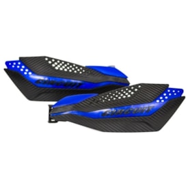 Protetor de Mão Yzf 250 12/19 - Yzf 450 12/19 Circuit Dakar Carbono Azul