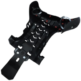 Protetor de Motor e Curva de Escape Ktm 250 Exc 24 2T Amx Preto