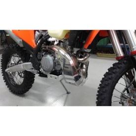 Segunda imagem do produto Protetor de Motor e Escape Ktm 250 300 Exc 17/19 Start Racing Polido