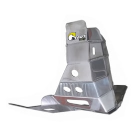 Protetor de Motor e Escape Mxf 250 Ts 21/24 Start Racing Alumínio Prata